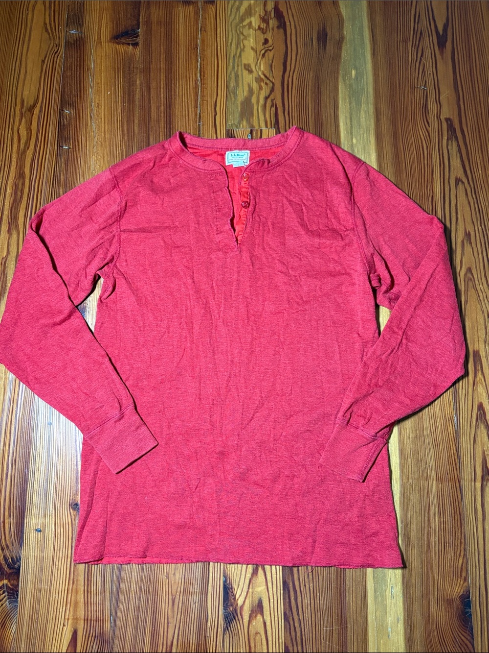 Vintage 80s L.L. Bean Red River Driver's Shirt, Size Large